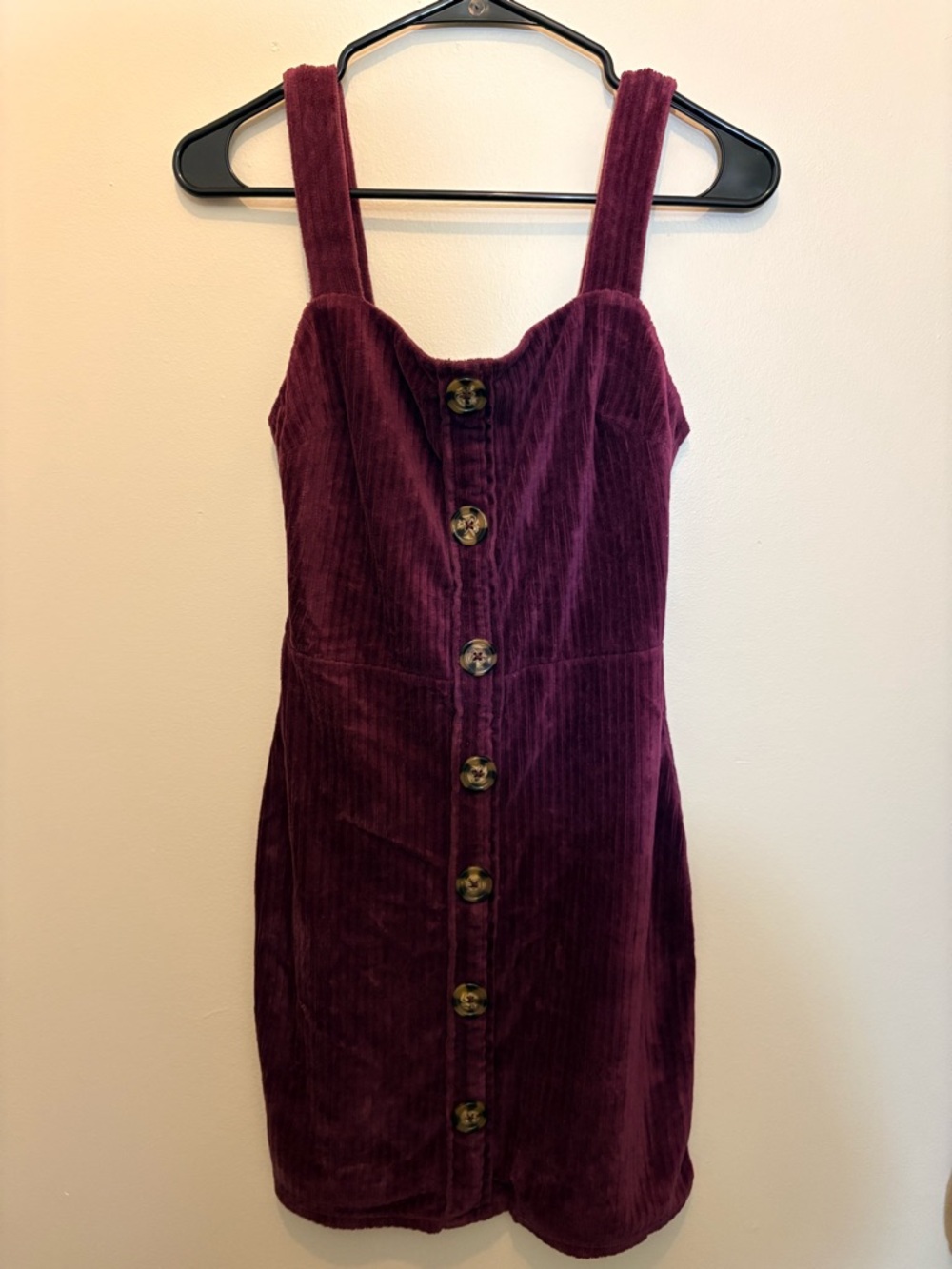 No Boundaries junior dress (burgundy)